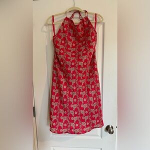 Y2K Gap Silk Halter Dress